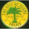 MIAMI, FLORIDA POLICE DEPARTMENT BADGE PATCH PIN